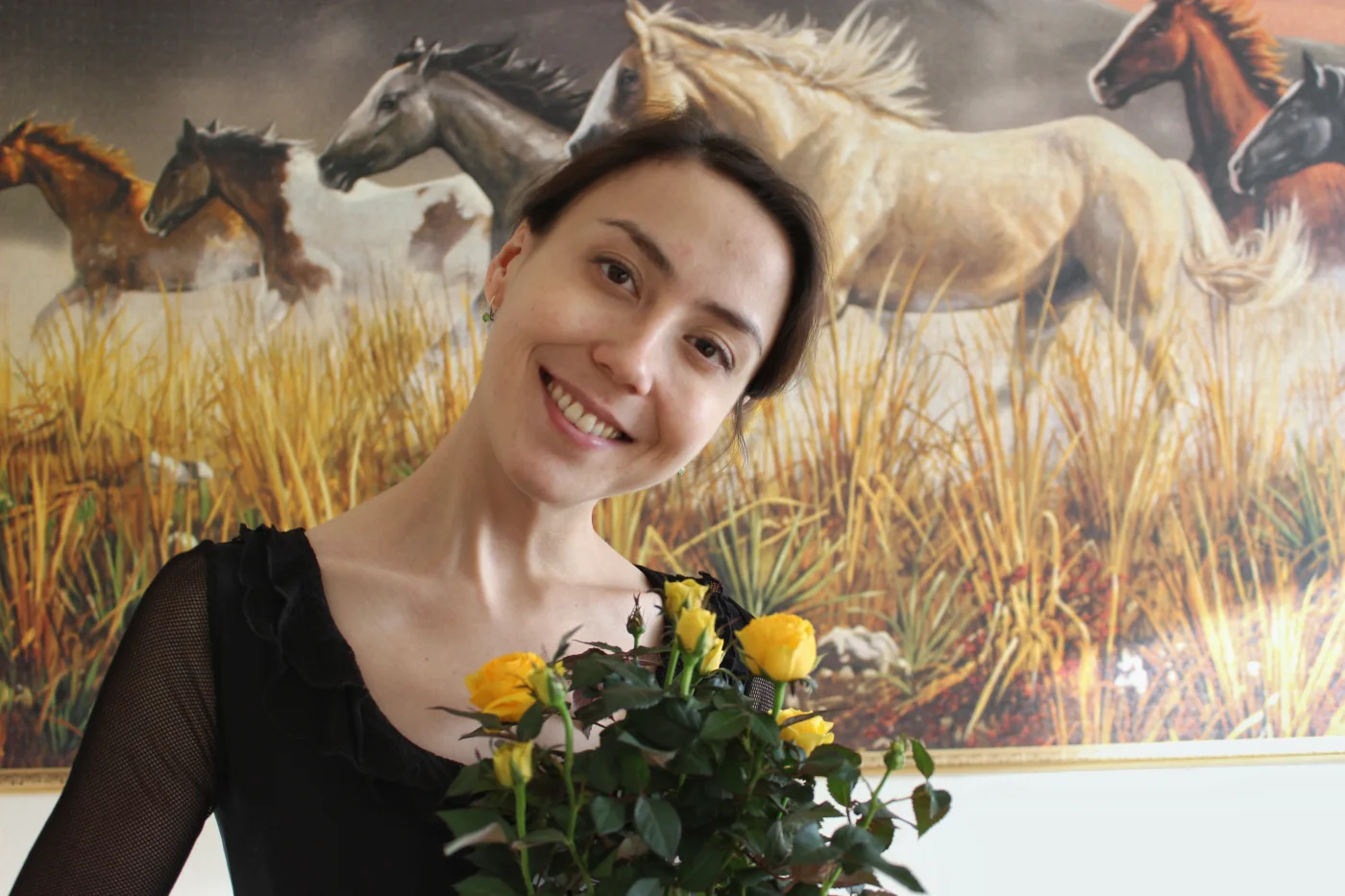 Алина Закирова в январе 2018 года
