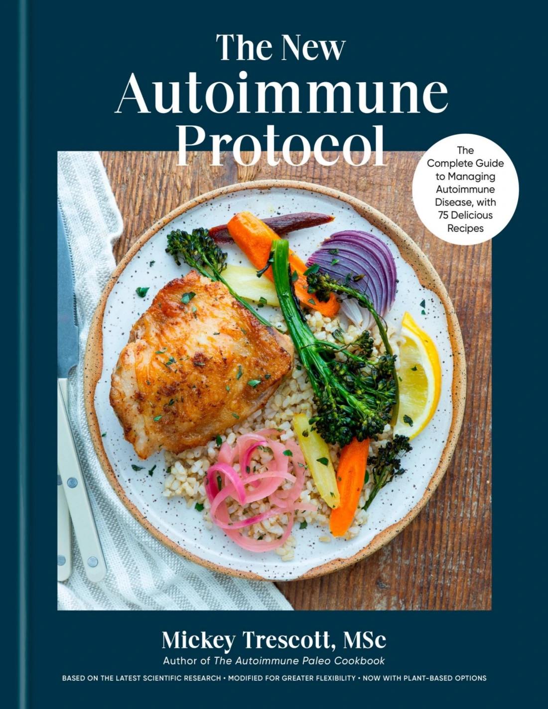 Обложка книги Микки Трескотт The New Autoimmune Protocol